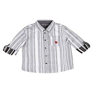 Guess Stripe Poplin Adjust LS Shirt